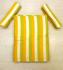 BEDSHEET STRIPE 90X108 2 PILLOW COVER